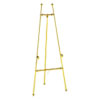 Decorative Display Easel 69 quot; High Brass Brass Finish