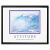 Advantus&reg; "Attitude-Waves" Framed Motivational Prints