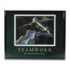 Advantus&reg; "Teamwork-Great Wall of China" Framed Motivational Prints