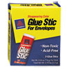 Glue Stic for Envelopes .26 oz Stick 3 Pack