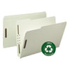 100% Recycled Pressboard Fastener Folders, Legal Size, 2