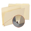 Heavyweight File Folders 1 3 Tab 1 1 2 Inch Expansion Letter Manila 50 Box