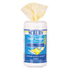 Antimicrobial Hand Sanitizer Wipes, 6 x 8, 120 Wipes/Bucket