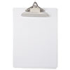 Recycled Plastic Clipboards 1 quot; Clip Cap 8 1 2 x 12 Sheets Clear