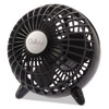 Chillout USB AC Adapter Personal Fan Black 6 quot;Diameter 1 Speed