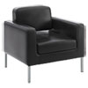 VL887 Lounge Seating Series Club Chair Black Leather