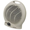 Compact Electric Fan Forced Heater Off White 1500W 9 1 8 x 5 5 8 x 10 5 8