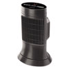Digital Ceramic Mini Tower Heater 750 1500 W 10 quot; x 7 5 8 quot; x 14 quot; Black