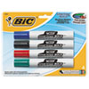 Great Erase Bold Tank Style Dry Erase Marker Chisel Tip Assorted 4 Pack