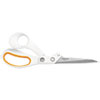 Amplify Mixed Media Shears 8 quot; Length Pointed White Orange