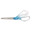 Premier Designer Series Scissors 8 quot; Length Pointed Blue White
