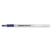 BIC Ultra Round Stic Grip Ballpoint Stick Pen, Blue Ink, Medium, Dozen (BICGSMG11BE)