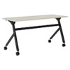 Multipurpose Table Flip Base Table 60w x 24d x 29 3 8h Light Gray