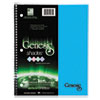 One Subject Genesis Shades Notebook 11 x 8 1 2 College Rule Blue 34 Sheets