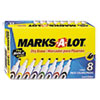 Desk Style Dry Erase Marker Chisel Tip Assorted 8 Set