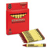 Staonal Marking Crayons Red 8 Box