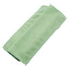Lightweight Microfiber Cleaning Cloths Green 16 x 16 24 Pack