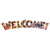 Photographic Welcome Bulletin Board Set 8 Pieces Kit