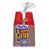 Easy Grip Disposable Plastic Party Cups 9 oz Red 50 Pack 12 Packs Carton