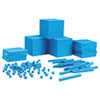 Plastic Base Ten Class Set 15 1 2 x 11.4 x 4 1 2 Blue