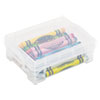 Super Stacker Crayon Box Clear 3 1 2 x 4 4 5 x 1 3 5