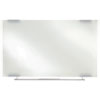 Clarity Glass Dry Erase Board with Aluminum Trim, 60 x 36, White Surface