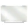 Clarity Glass Dry Erase Board with Aluminum Trim, 72 x 36, White Surface
