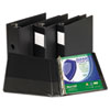 Clean Touch Locking D Ring Reference Binder Antimicrobial 1 quot; Cap Black