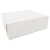 Bakery Boxes White Paperboard 12 x 12 x 4 100 Carton