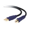 Gold Series High Speed USB 2.0 Cable 10 ft. Black Blue