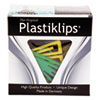 Plastiklips Paper Clips Extra Large Assorted Colors 50 Box