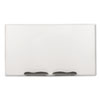 Ultra Trim Magnetic Board Dry Erase Porcelain on Steel 72 x 48 White Silver