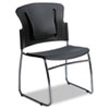 ReFlex Series Stacking Chair Black 19w x 19d x 33h