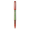 Precise V5 BeGreen Roller Ball Stick Pen Red Ink .5mm Dozen
