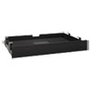 Multi purpose Drawer with Drop Front Black