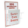 SDS Information Center 15 x 20 White Red