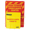SDS Compliance Center 14 x 20 Yellow Red