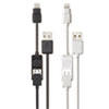 smartSTRIKE Charge amp; Sync Cable for Apple Lightning and Micro USB Devices White