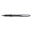Grip Stick Roller Ball Pen Black Ink .5mm Micro Fine Dozen
