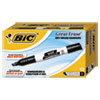 Great Erase Grip Chisel Tip Dry Erase Marker Black Dozen