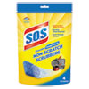 Non Scratch Soap Scrubbers Blue 4 Pack