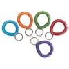 Wrist Coil with Key Ring Assorted 10 Box