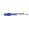 Roller Ball Retractable Gel Pen Blue Ink Medium Dozen