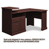 Expandable Corner Desk Solution B F D Box 1 of 2 Syndicate Mocha Cherry