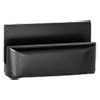 Wood Tones Business Card Holder Capacity 50 2 1 4 x 4 Cards Black