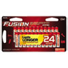 Fusion Advanced Alkaline Batteries AAA 24 Pack