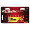 Fusion Advanced Alkaline Batteries AAA 16 Pack