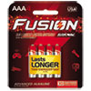 Fusion Advanced Alkaline Batteries AAA 4 Pack