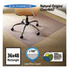 Natural Origins Chair Mat For Carpet 36 x 48 Clear