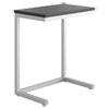 Occasional Cantilever Table 24w x 15d x 20 3 4h Black Silver